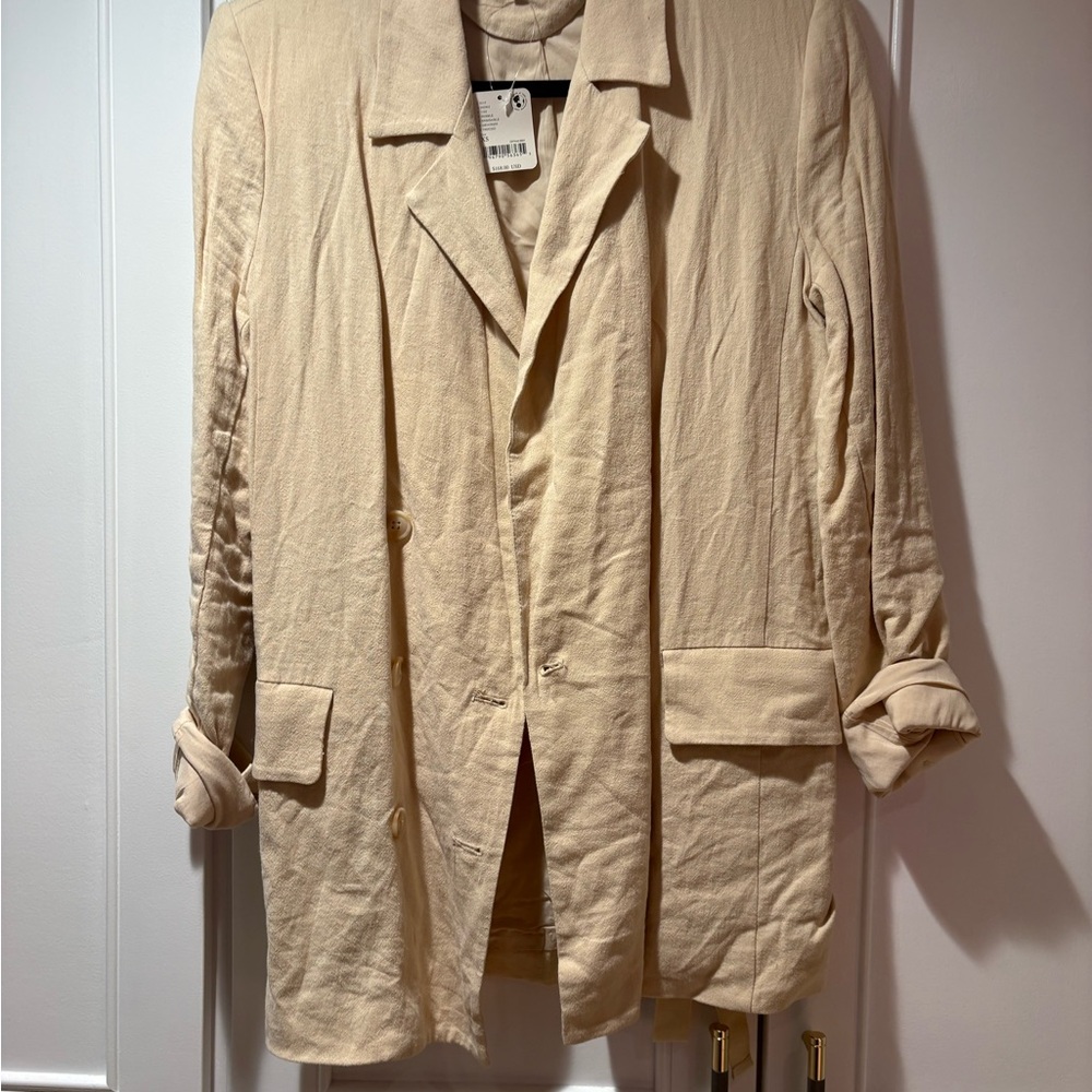 Free People Cream Jacket